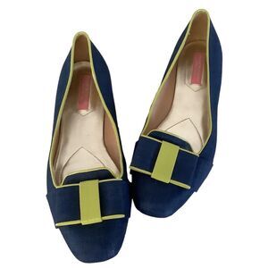 Designer Isaac Mizrahi Denim (not target) Flats 9